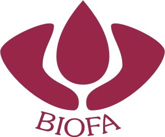 logo BIOFA rouge